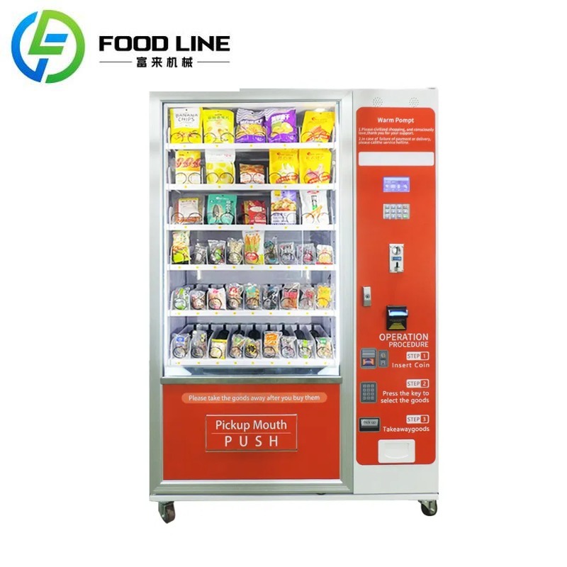 Food Snacks Vending Machine - Customized Factory Custom Snacks and Drinks