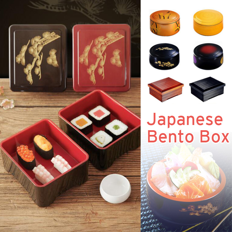 Healthy Snacks Food - Japanese Style Bento Boxes Resin Japanese