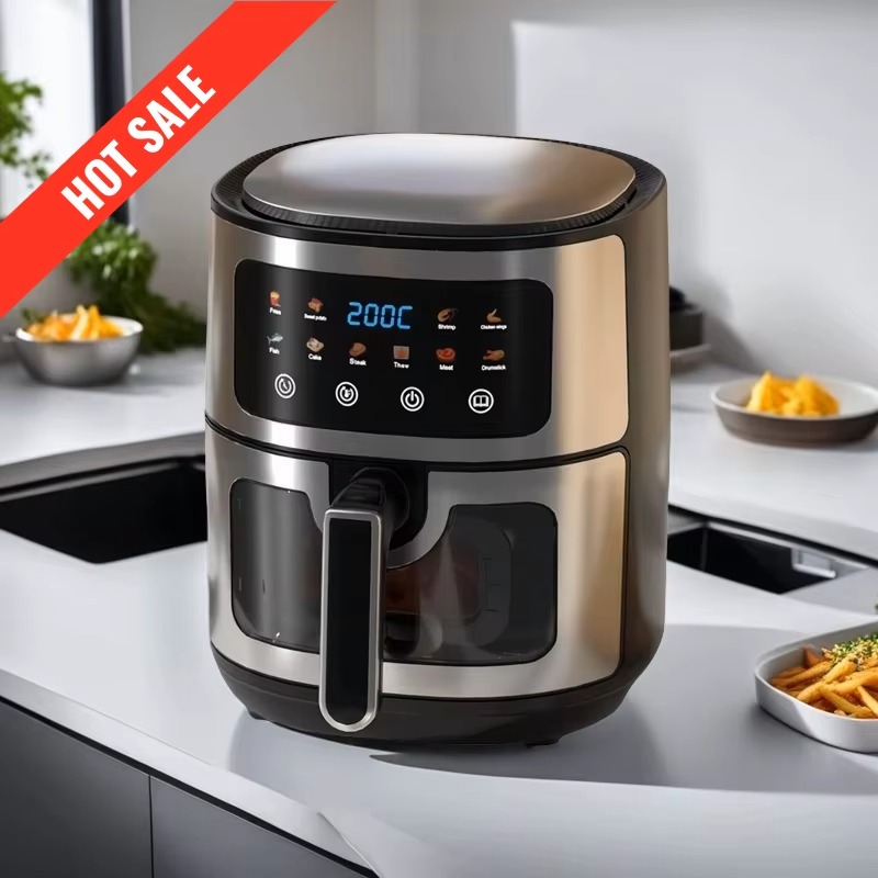 Healthy Snacks Food - Wholesale 10L Black Air Fryer Fast