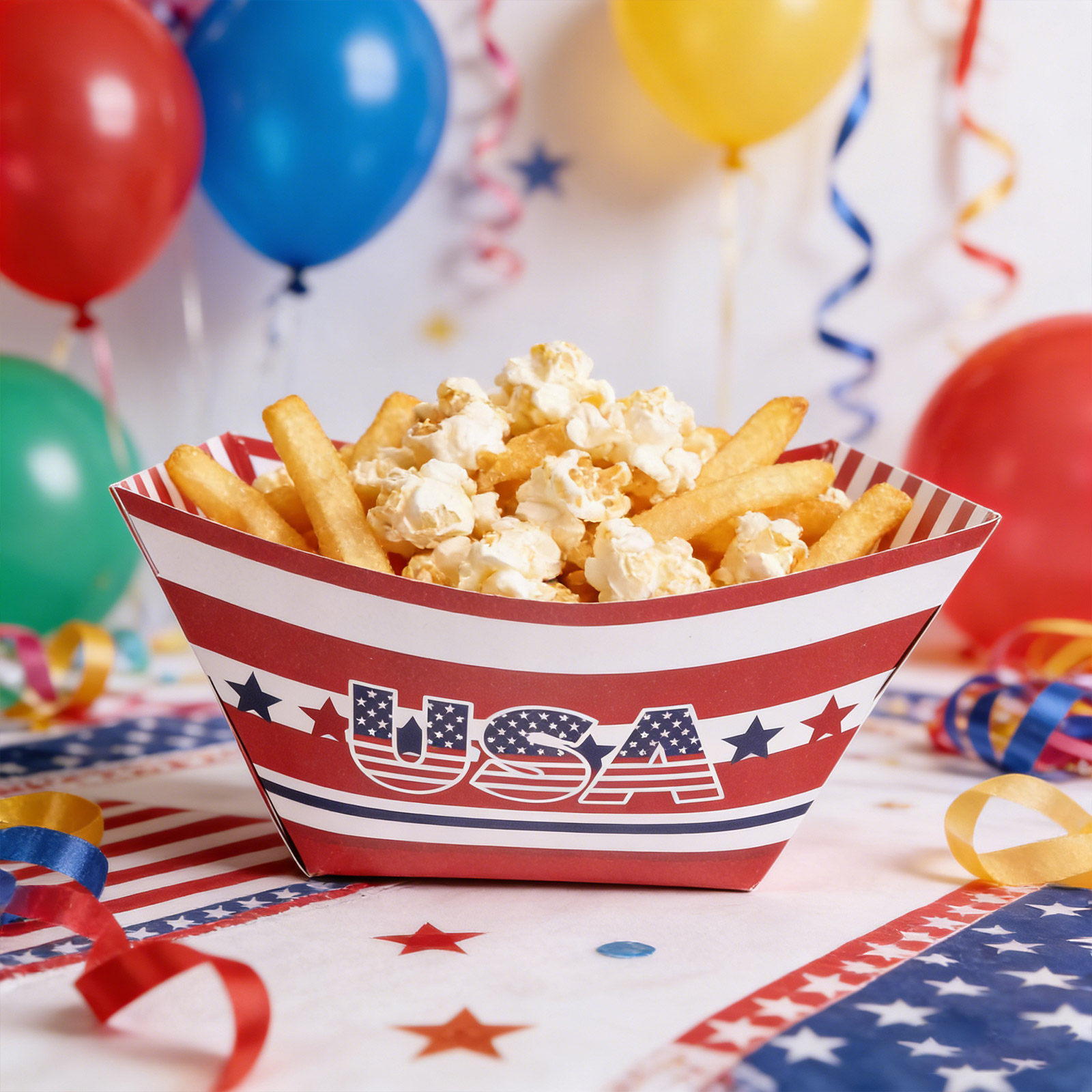 Food Snacks For Picnic - 12Pcs Independence Day Party Snack Boxes