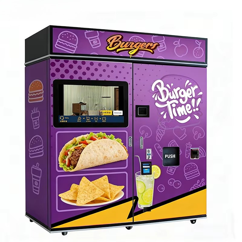 Food Snacks Vending Machine - Customized Fast Food Vending Machine Microwave