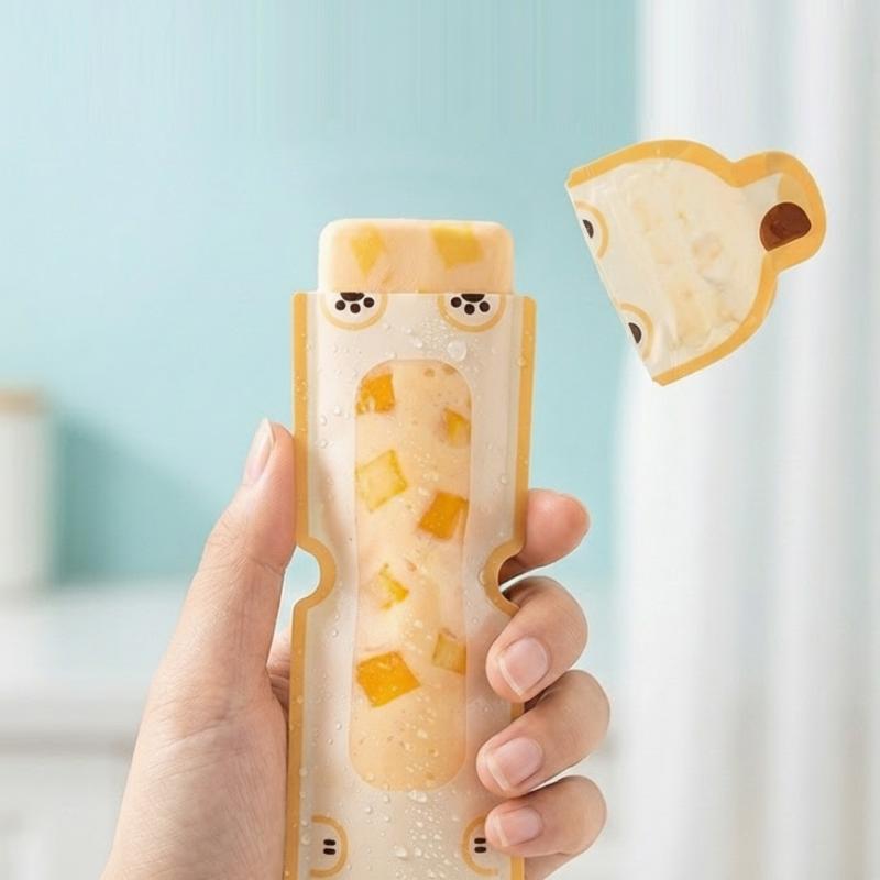 Healthy Snacks Food - 20 Pcs Cute Cartoon DIY Ice