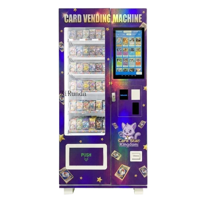 Food Snacks Vending Machine - Beauty products, vending machines, large touchscreens,