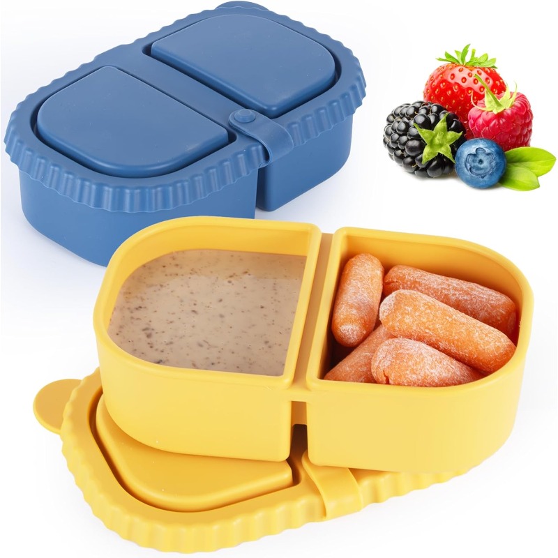 Reusable Silicone Snack Contai - Food Snacks For Picnic review and price