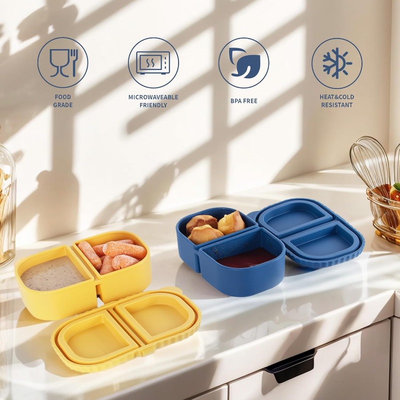 Reusable Silicone Snack Contai - Food Snacks For Picnic review and price