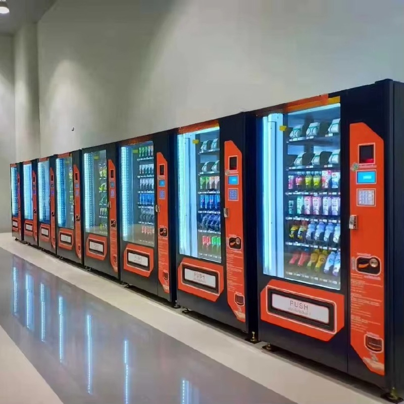 Customized Touch Screen Smart  - Food Snacks Vending Machine review and price