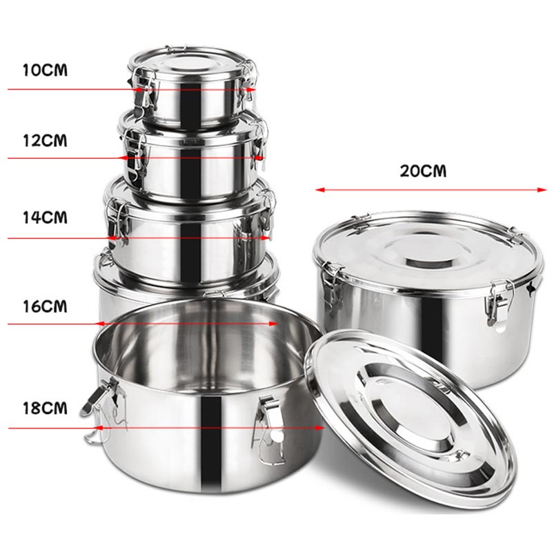 304 Stainlesss Steel Lunch Box - Food Snacks For Picnic review and price