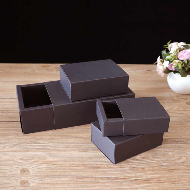 20PCS 350gsm Drawer Kraft Blac - Food Like Snacks review and price