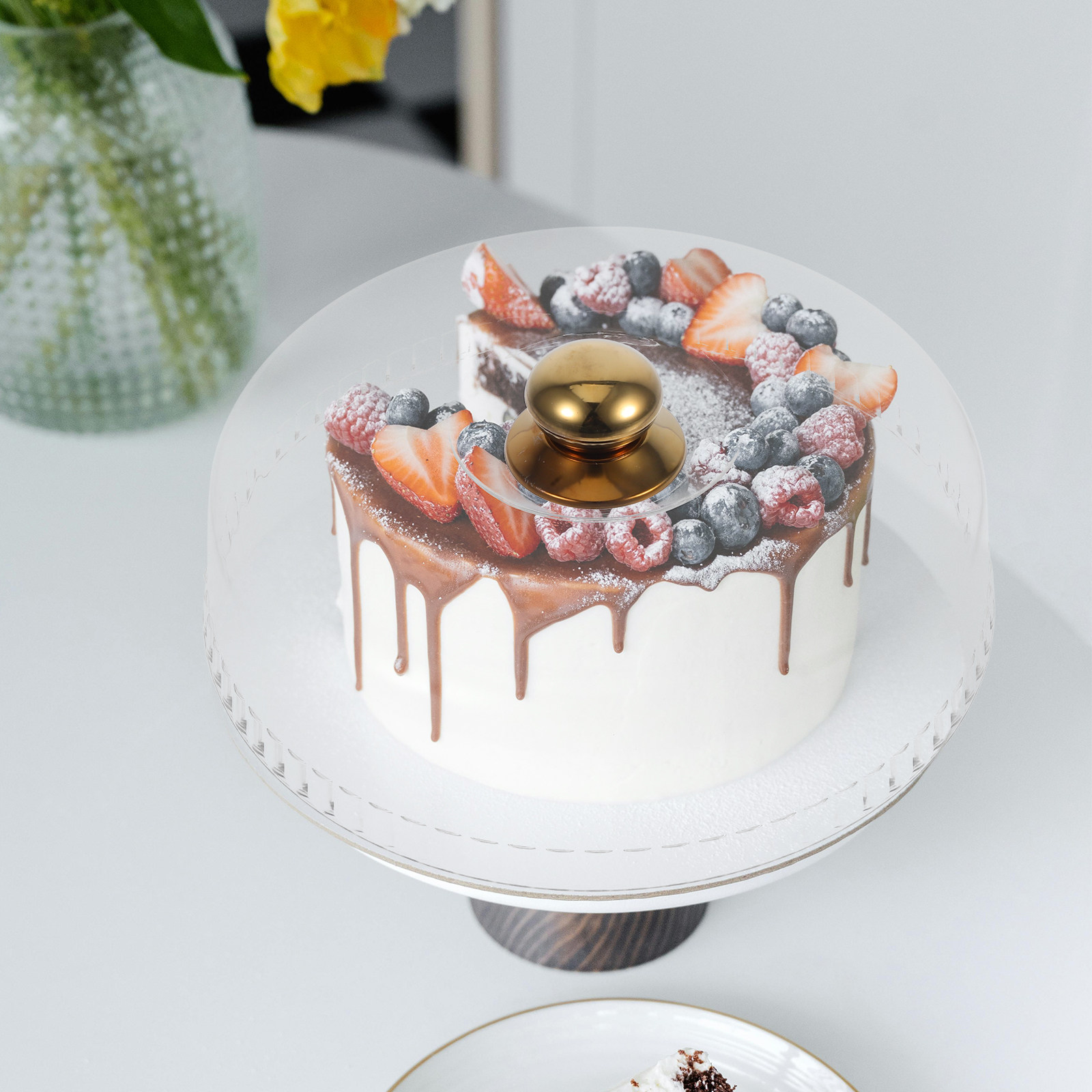 30Cm Clear Acrylic Cake Dome C - Food Snacks For Picnic review and price