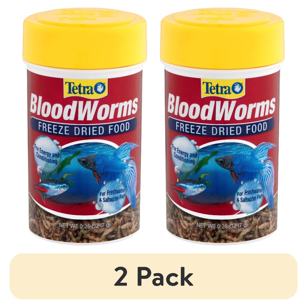 Freeze Dried Bloodworms Fish F - Food And Snacks High In Protein review and price