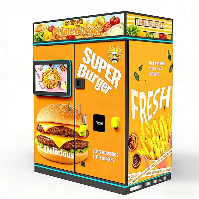 Customized Fast Food Vending M - Food Snacks Vending Machine review and price