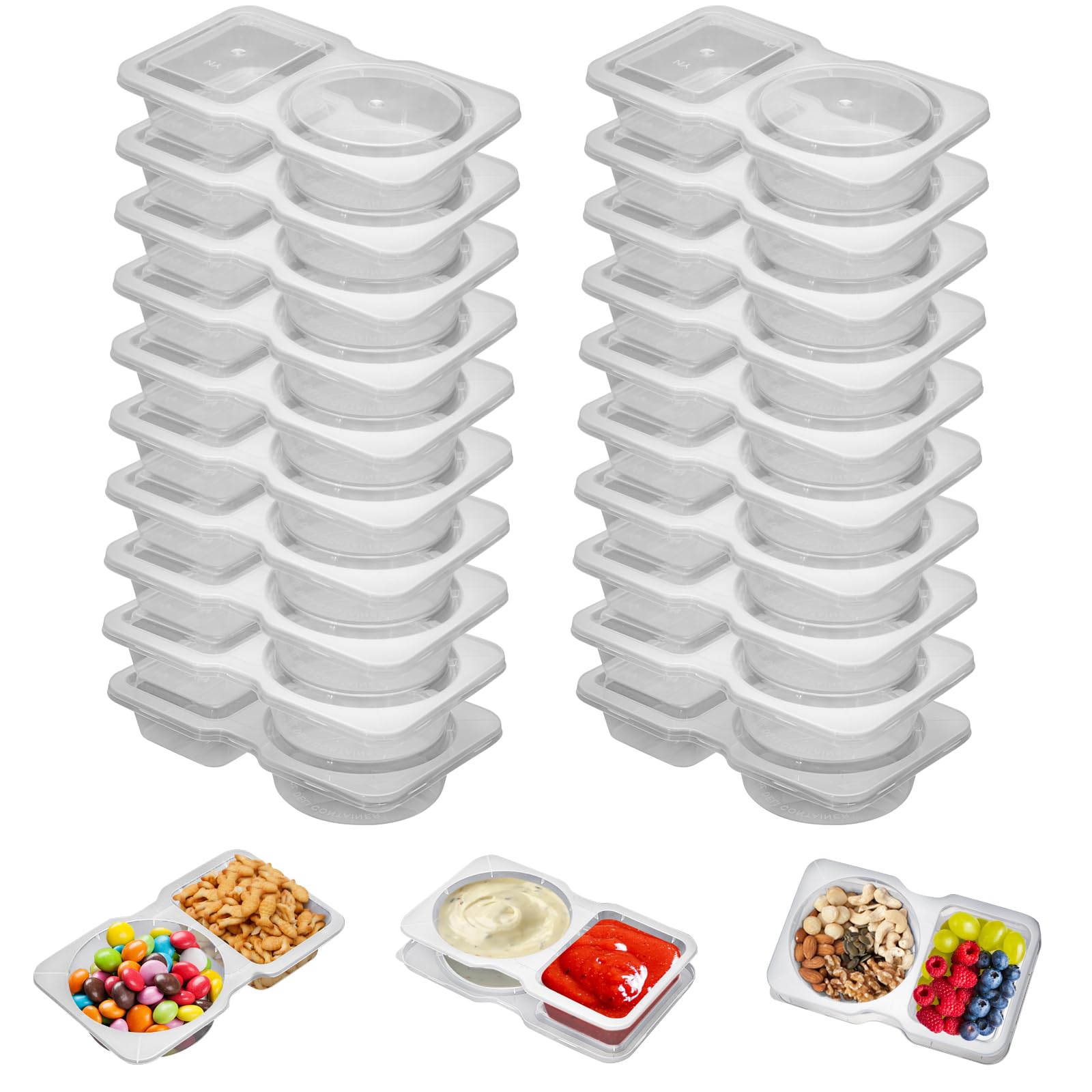 Reusable Plastic Sauce Contain - Food Snacks For Picnic review and price