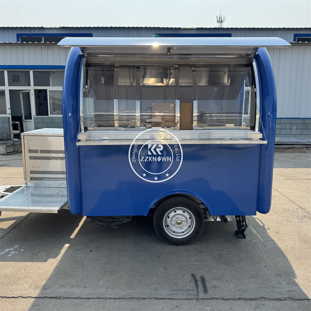 Outdoor Mobile Bar Trailer Tru - Food Snacks Vending Machine review and price