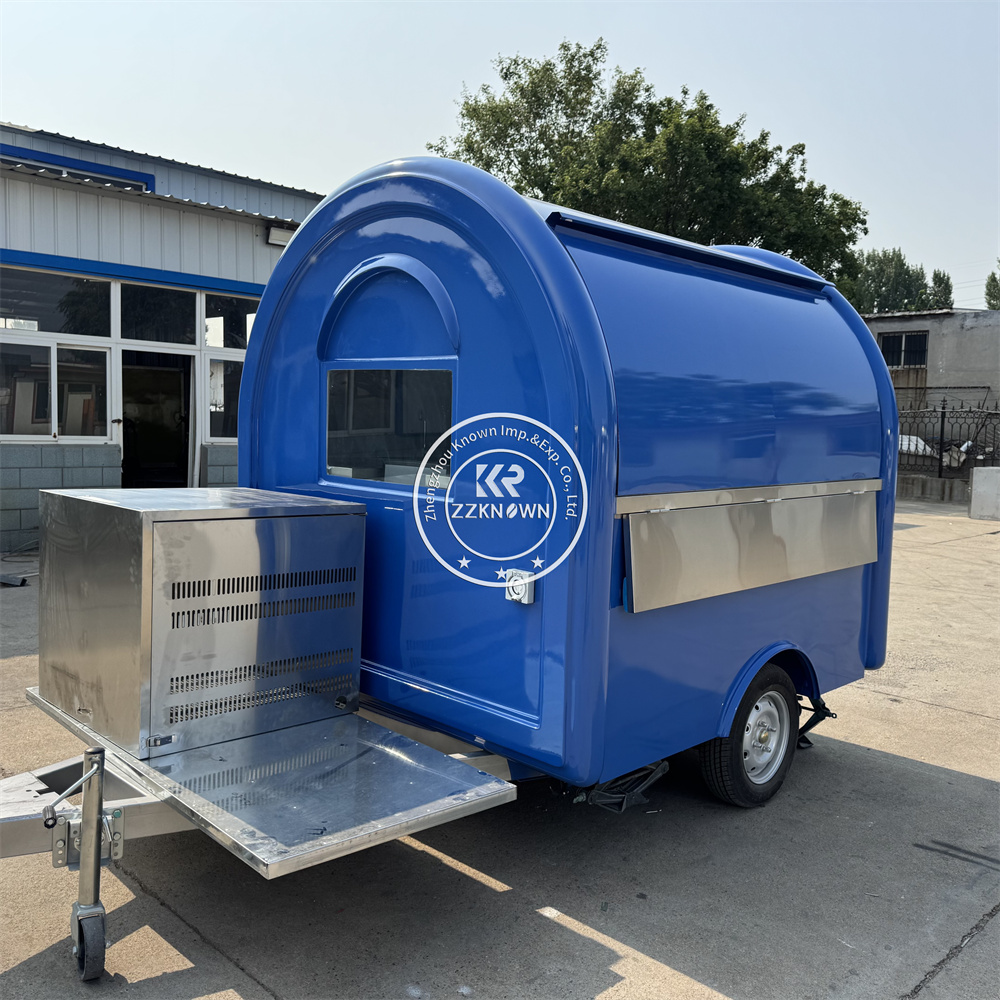 Outdoor Mobile Bar Trailer Tru - Food Snacks Vending Machine review and price