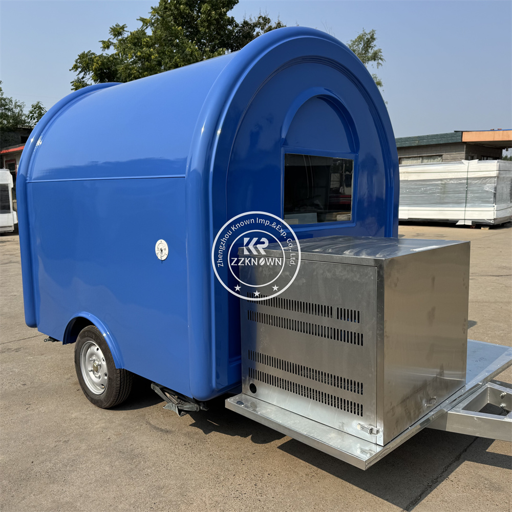 Outdoor Mobile Bar Trailer Tru - Food Snacks Vending Machine review and price