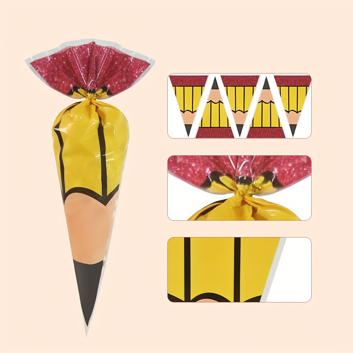 Back to School Pencil Cone Can - Food Like Snacks review and price